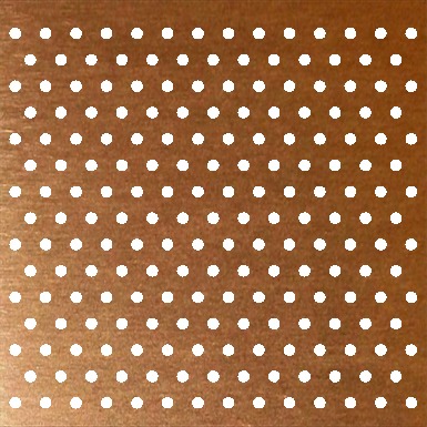 Copper Perforated Sheet By JAI SHREE INDUSTRIES