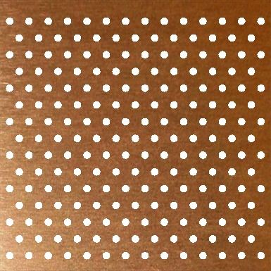 Copper Perforated Sheet