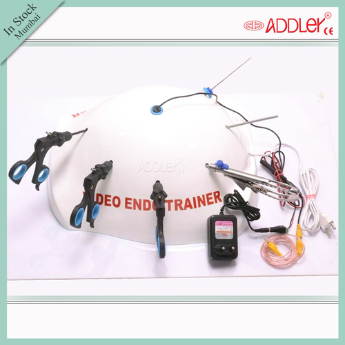 ADDLER Laparoscopic Virtual Endo Trainer With Instruments - Fiber Material, 500g Weight , Portable and Semi-Automatic Operation, Sterilized and Waterproof