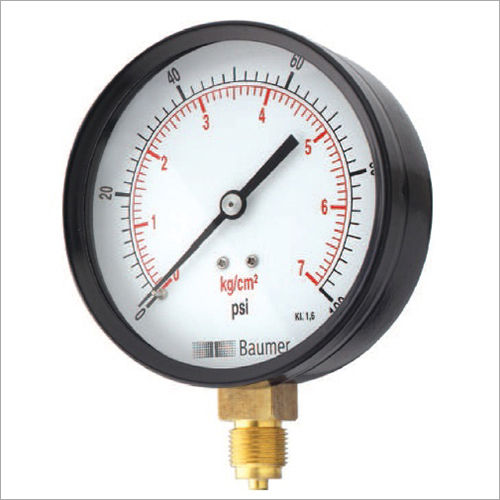 Baumer Commercial Pressure Gauge Usage: Industrial