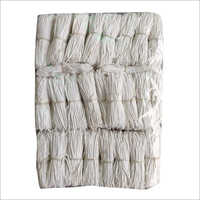 4 Inch Long White Cotton Lamp Wicks