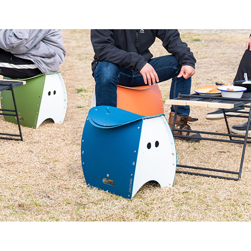Origami Style Foldable Stool Cum Garbage Can By IKEX Industry Co., Ltd.