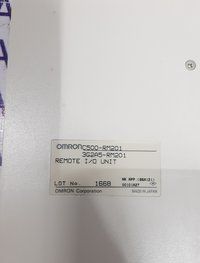 OMRON REMOTE INPUT OUTPUT UNIT C500-RM201
