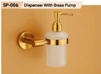 Soap DIspenser With Brass Pump