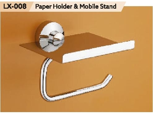 Brass Paper Holder With Mobile Stand