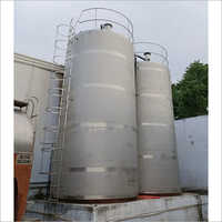 40 KL Vertical Milk Storage Tank