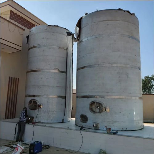 30 KL Vertical Milk Storage Tank