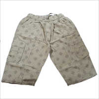 Mens Printed Capri
