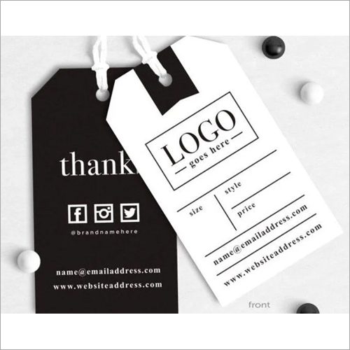 Multi Color Customized Printed Tags