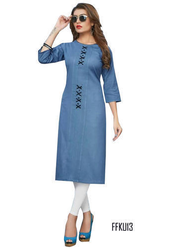 Kurti And Kurta Bust Size: 42  Centimeter (Cm)