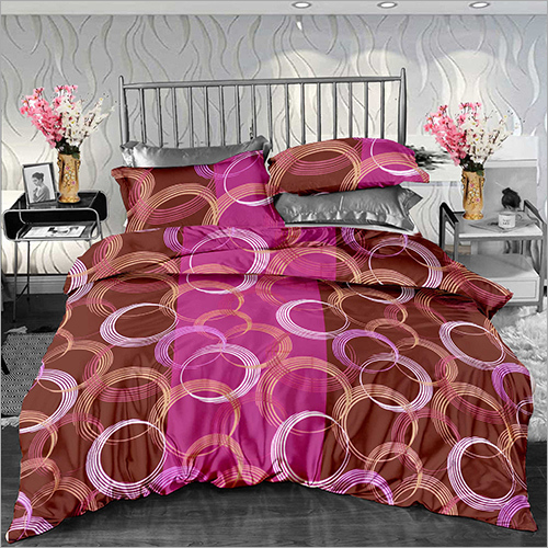 Cotton Printed Double Size Bed Sheet