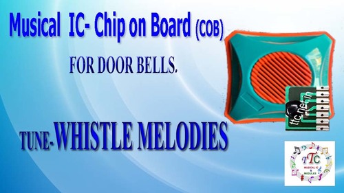 WHISTLE MELODIES Sound Voice COB IC Door Bell