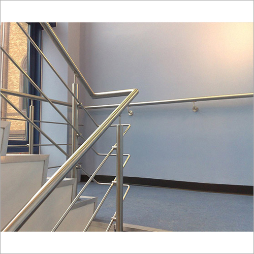 Steel Pipe SS Round Bluster Horizontal Stair Railing