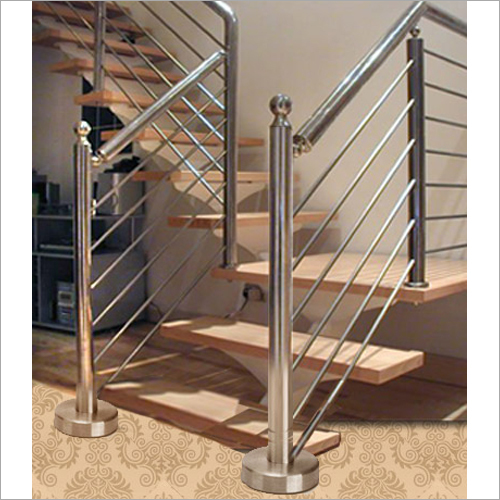 SS Baluster Pipe Handrail Stair Railings