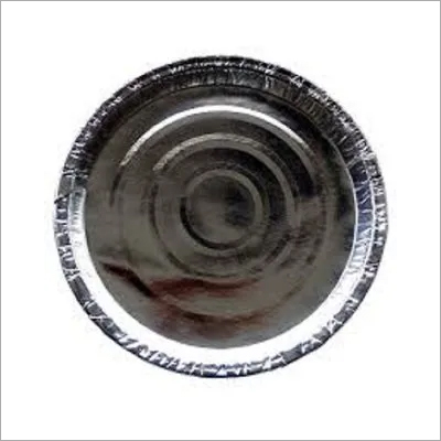 6 Inch Silver Paper Plate