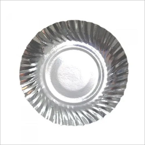 4 Inch Silver Paper Plate