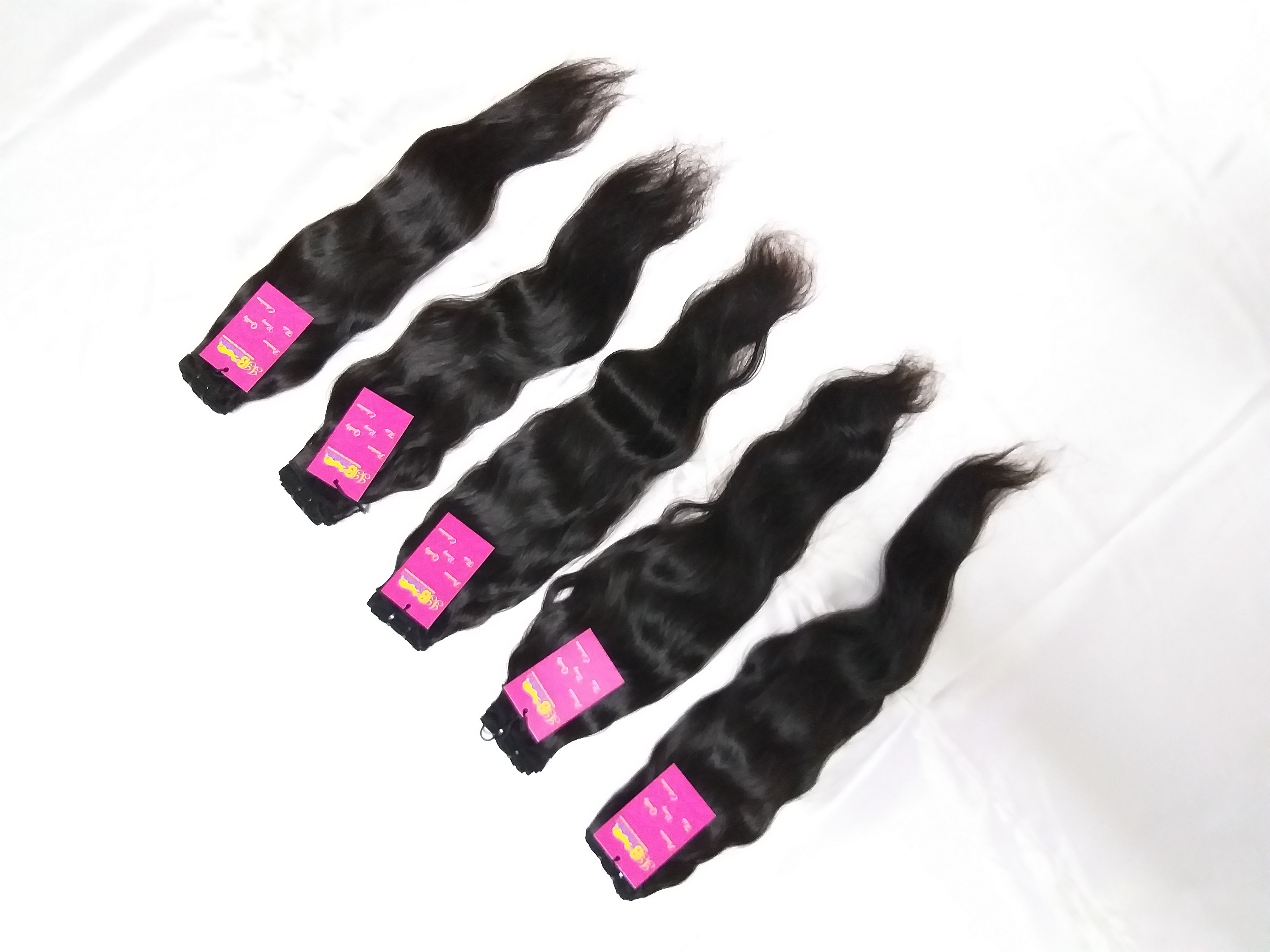 High Quality Natural Wavy Bulk Human Hair Extension