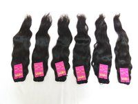 High Quality Raw Unprocessed Virgin Natural Wavy Human Hair Extension