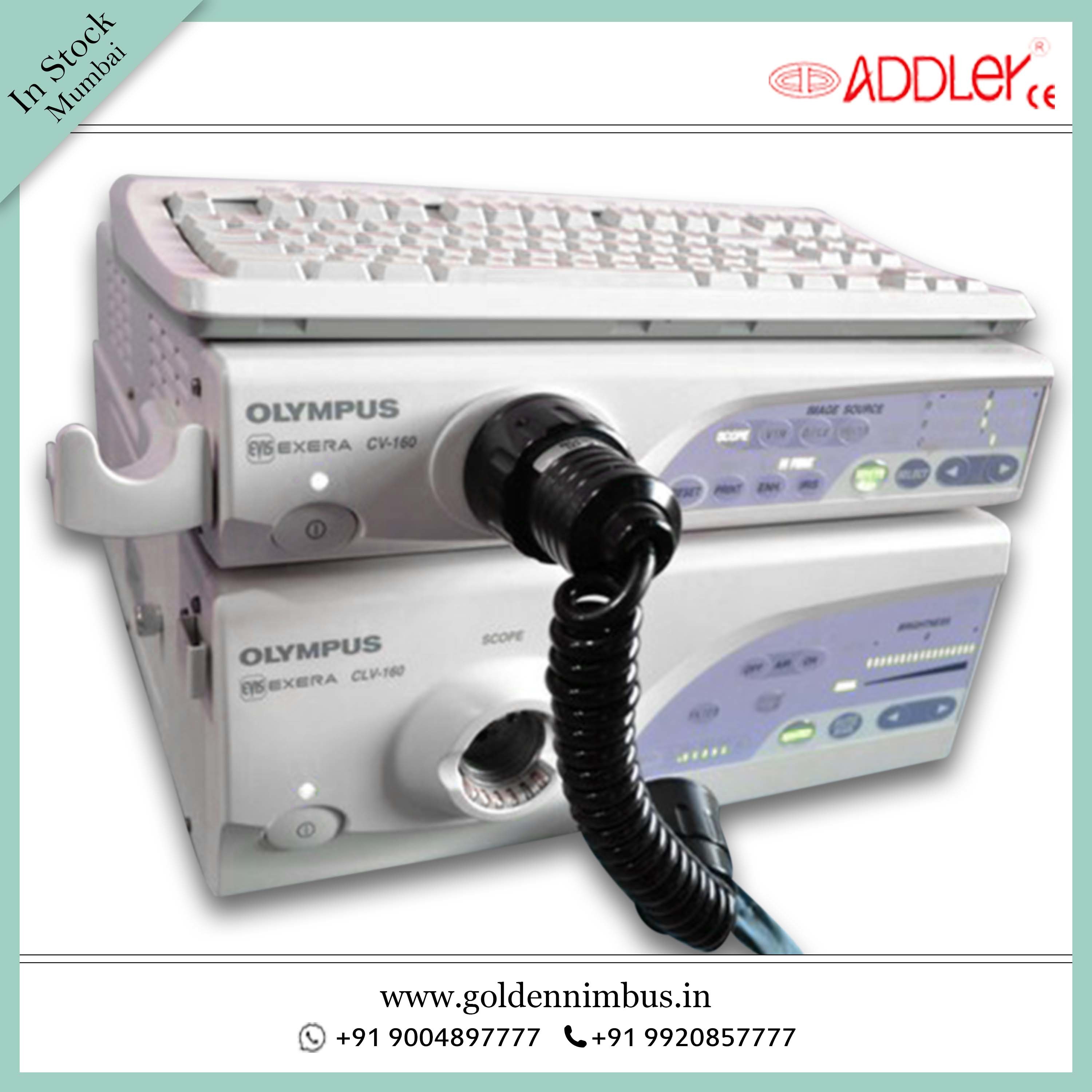 Olympus Cv Clv 160 Endoscopic Gastroscope Colonoscope 160 Systems Camera Hd