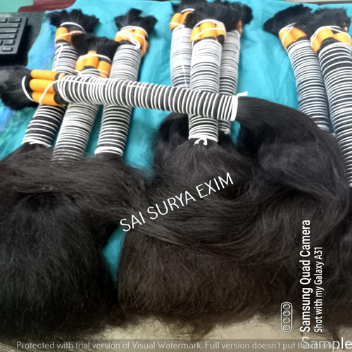 FIRST QUALITY REMY VIRGIN SINGLE DRAWN INDIAN HUMAN HAIR EXTENSIONS