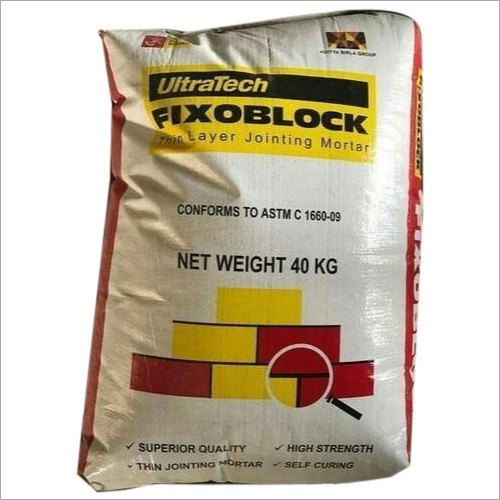 Water Proof Fixoblock Thin Layer Jointing Morttar