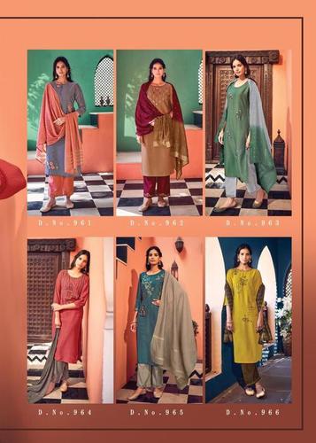 Designer Readymade Straight Suit with Fancy Dupatta
