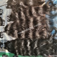 Natural Wavy Indian Human Hair Extensions - 100g, 203.2-1016mm Length | 100% Remy Hair, Versatile Style, 2-year Warranty, Available In Multiple Colors
