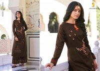 Beautiful Straight Kurti With Bottom