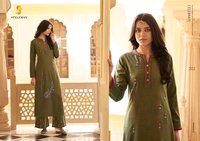 Beautiful Straight Kurti With Bottom
