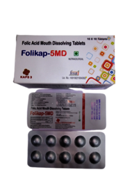Folic Acid Mouth Dissolving Tablets