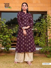 Designer Readymade Kurti With Bottom