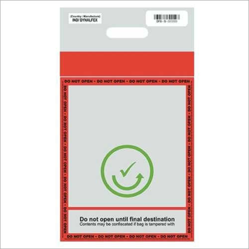 Security Tamper Evident Bag