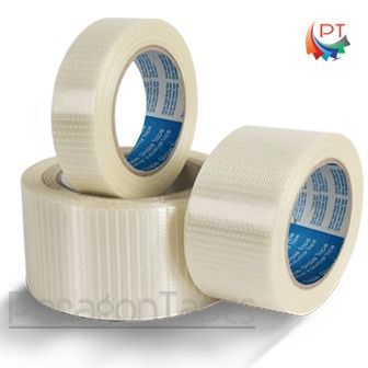 White Cross Filament Tapes