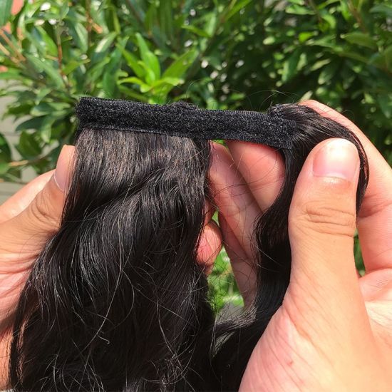 Indian Virgin Ponytail Human Hair