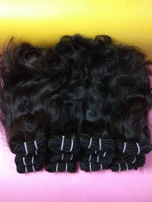 100 PERCENT UNPROCESSED HUMAN HAIR EXTENSIONS FROM INDIA SINGLE DONOR  VIRGIN HUMAN HAIR