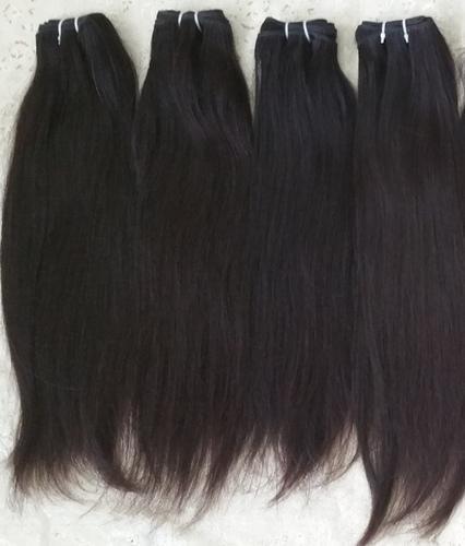 Bouncy And Soft Straight Indian Human Hair Extensions  Manufacturer,Exporter,Supplier