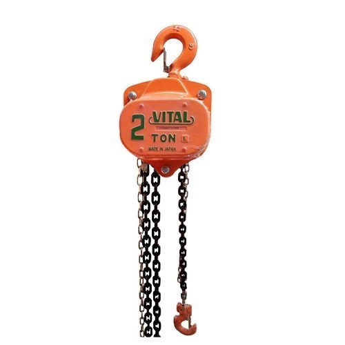 Easy To Operate Vital Manual Chain Block Hoist 2 Ton