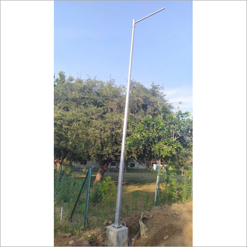 Tubular Pole - Steel, 60-100mm Diameter, 6-12m Height, 2-5mm Wall Thickness | Galvanized, IS 809 Compliance for Street Lighting and Security