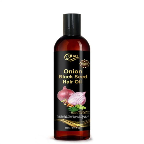 200 ML Quat Onion Black Seed Hair Oil