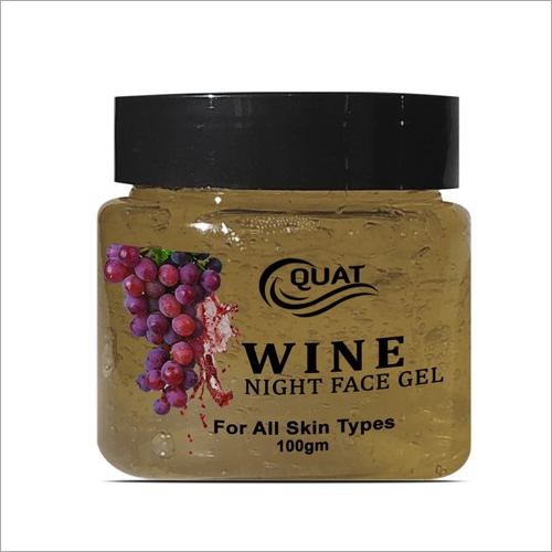 100 GM Quat Wine Night Face Gel