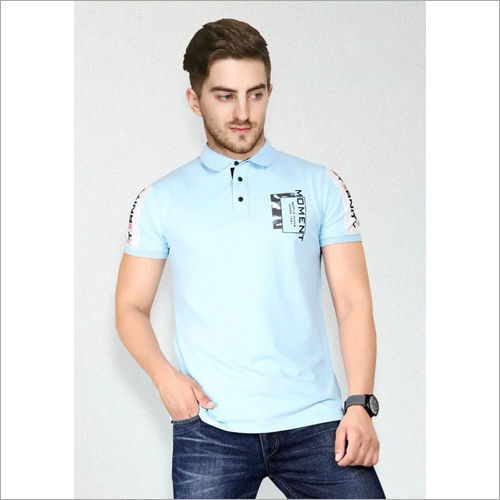 Men Collar Stylish T-Shirt