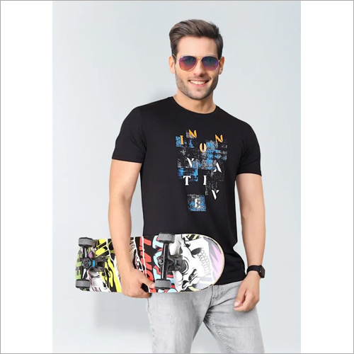 Men Designer Print T-Shirt
