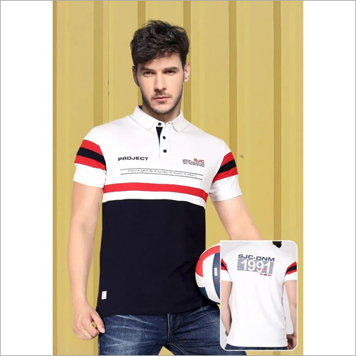 Men Fancy Collar T-Shirt