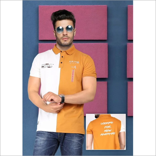 Men Designer Collar T-Shirt