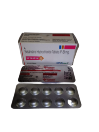 Betahistine Hydrochloride Tablets IP 8mg