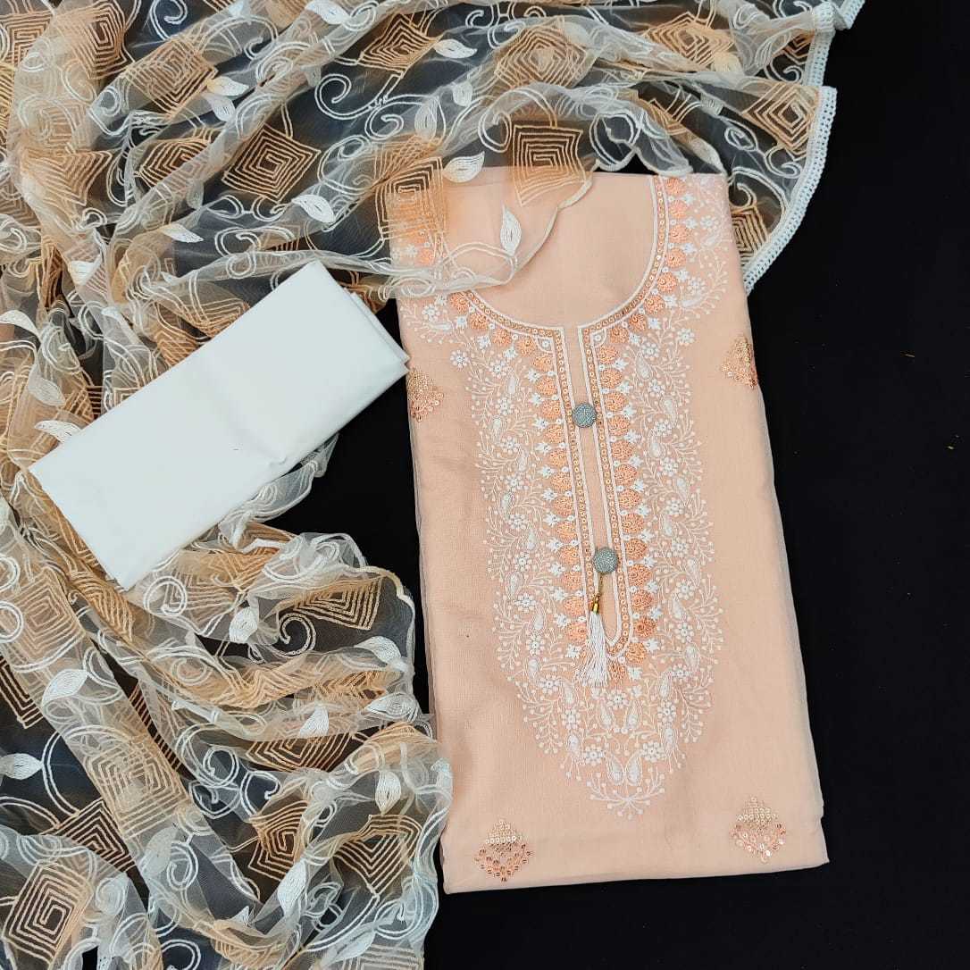 Chanderi Cotton Dress Materials