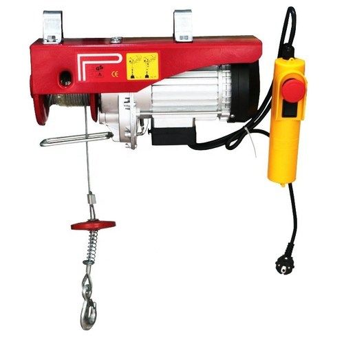 Electric Rope Hoist Capacity 1000KG Lifting Height 6/12Mtrs