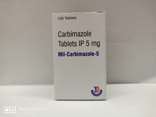 Mil Carbimazole 5 Mg Storage: Normal