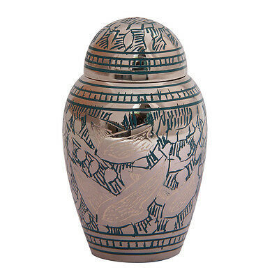 Polishing Domtop Silver Keepsake Urn