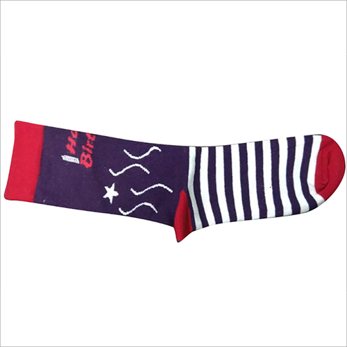 Womens Casual Printed Socks - Cotton Blend, Multi-Color Options | Washable, All-Season Wear, Stylish Printed Patterns for Everyday Comfort